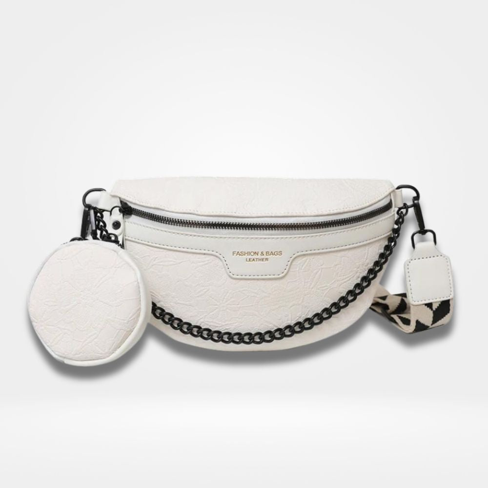 Le sac banane artisanal fleuri Le sac banane artisanal fleuri