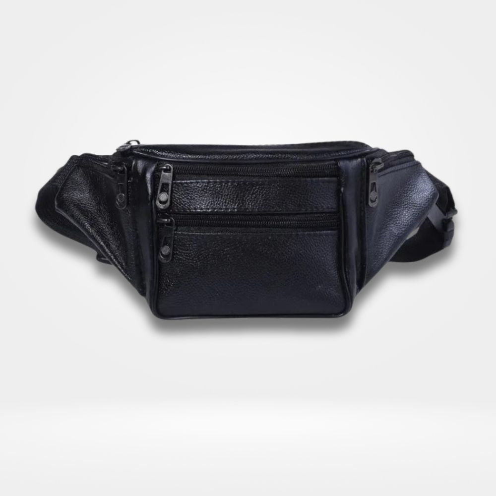 Sac Banane Cuir Rouge