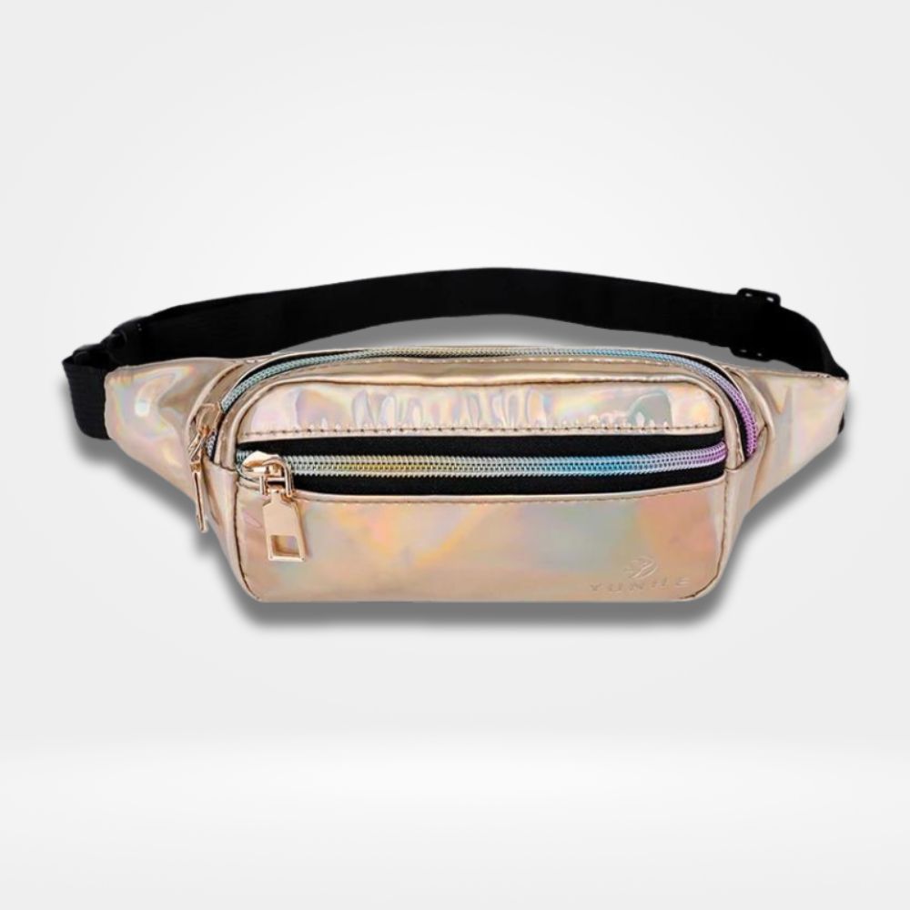 Sac banane couleur champagne