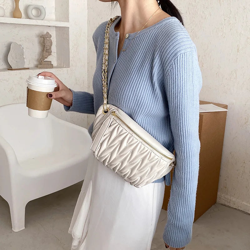 Sac Banane Bandoulière Chaîne