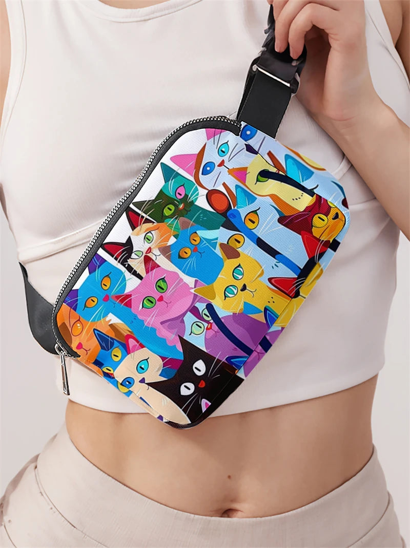Sac Banane Fantaisie Chat