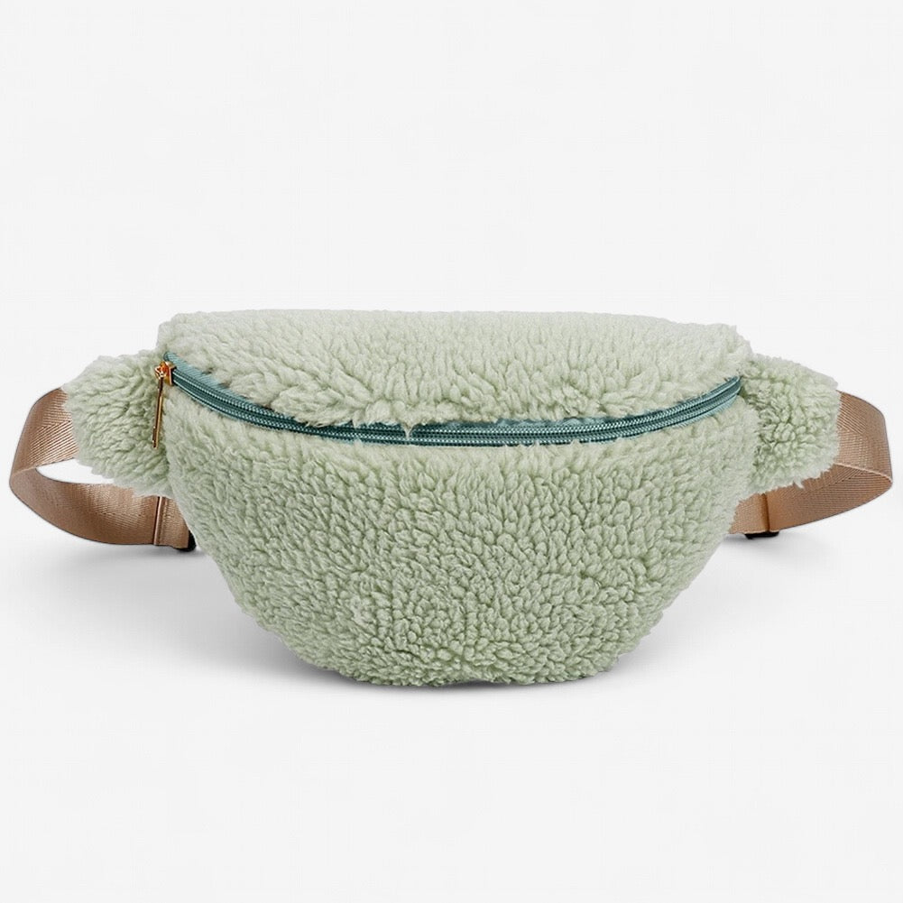 Sac Banane Moumoute pour Femme vert
