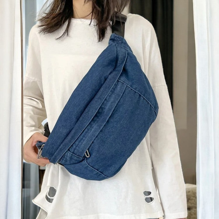 Sac banane XXL jeans femme