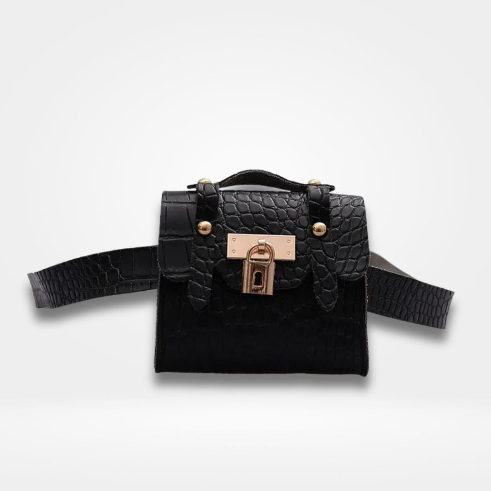 Sac Ceinture Femme de Luxe noir