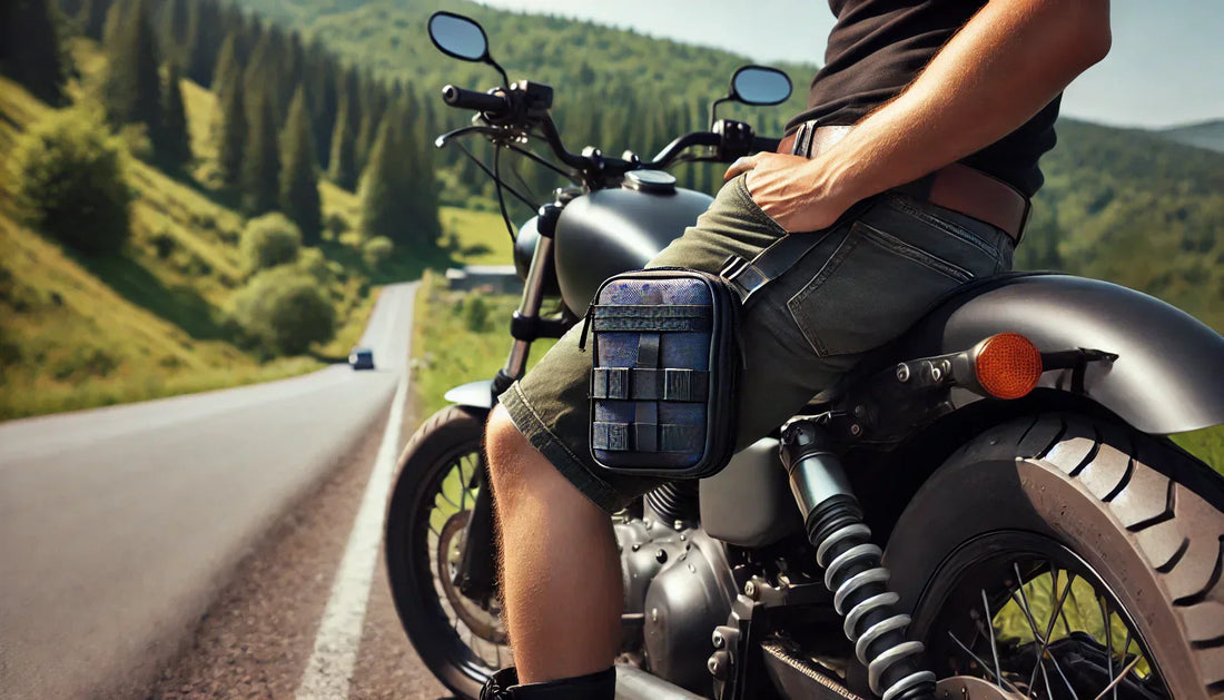 sac de jambe moto