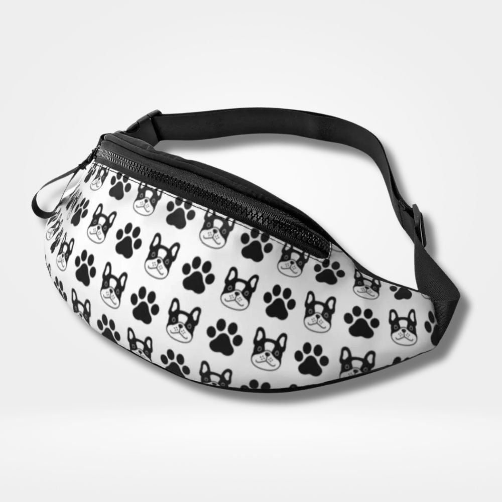 Sac Banane Ado Garçon Noir et Blanc