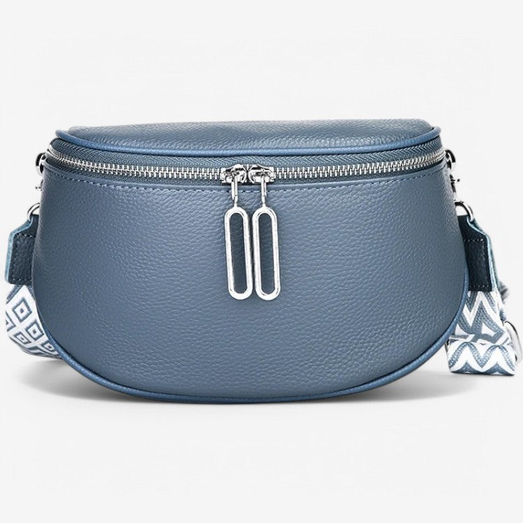 sac bandoulière chic bleu