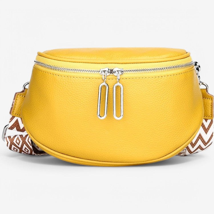 sac bandoulière chic jaune
