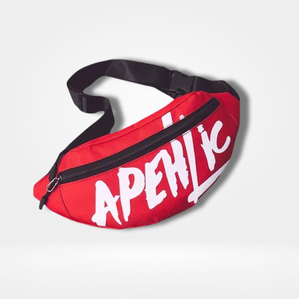 Sacoche Banane Streetwear rouge