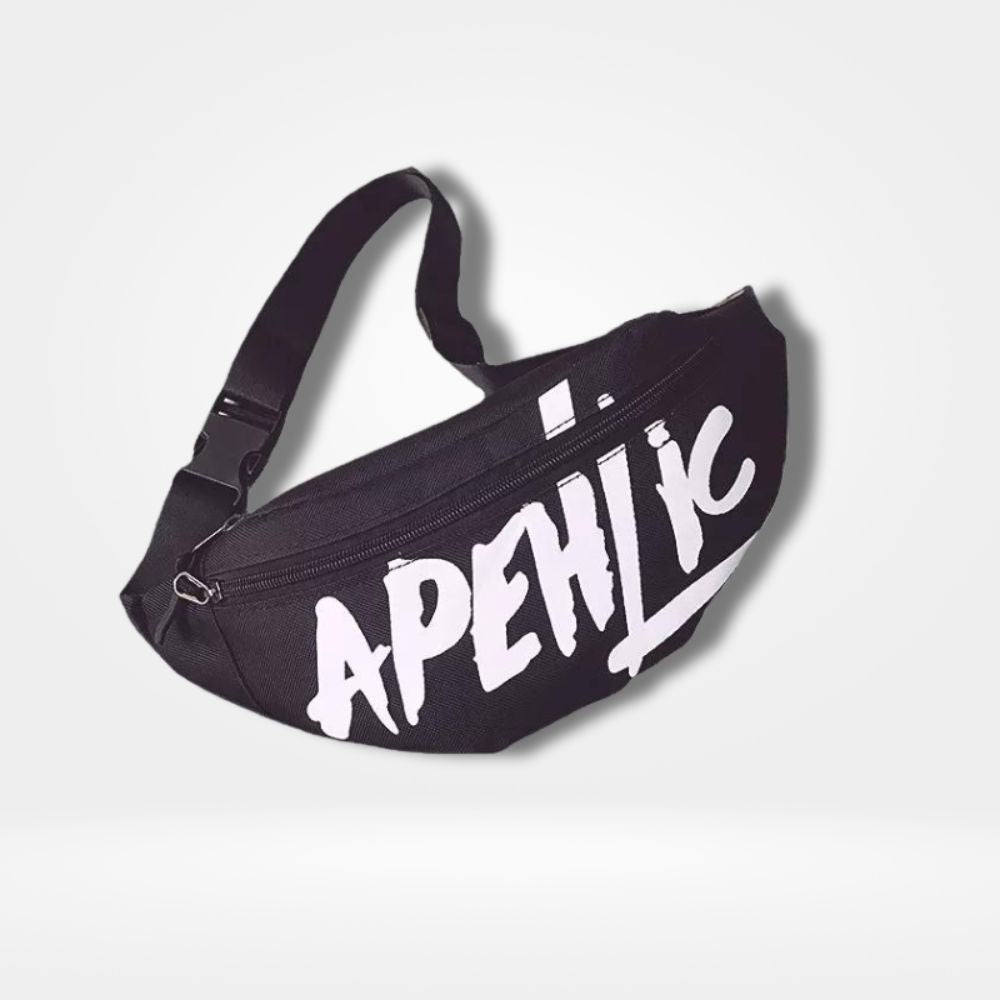 Sacoche Banane Streetwear noir