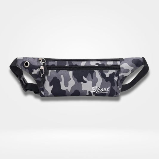 Sac banane militaire tactique, robuste et fonctionnel, parfait pour la randonnée, le voyage et le camping.