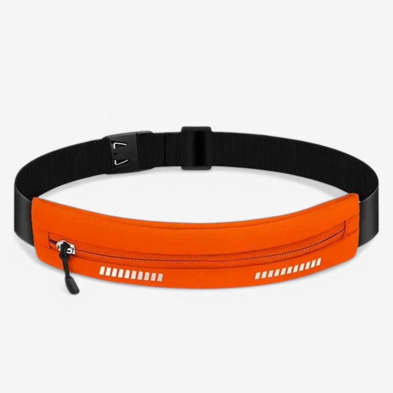 Sac banane running pour homme orange