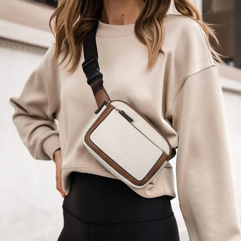 sac banane discret pour voyage couleur beige